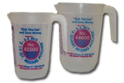 2-1/2 QUART MIXING PITCHERS (10)